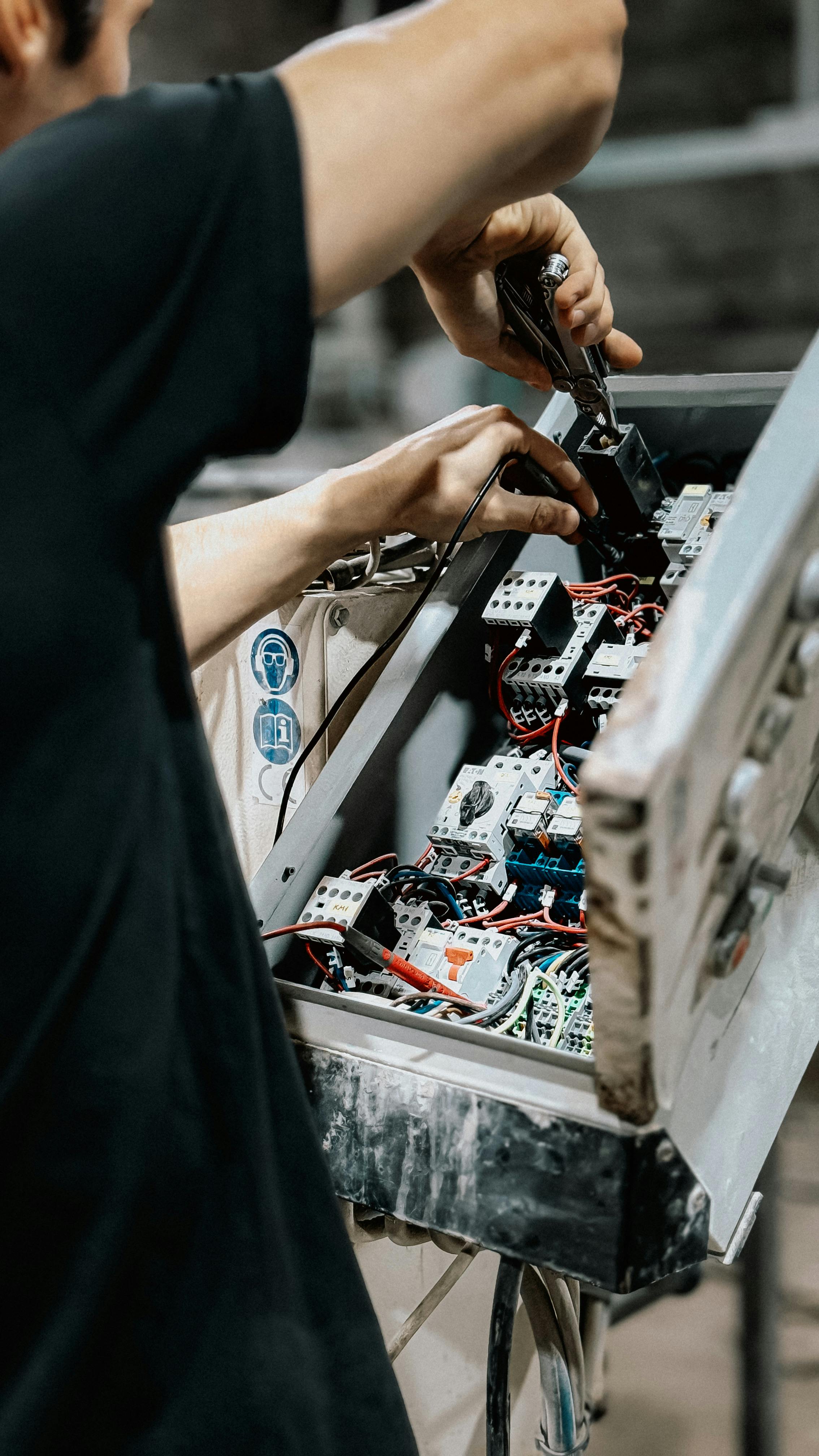 Industrial electrical work — Wirral Electrical Ltd